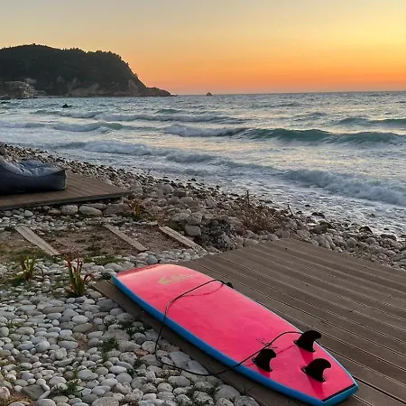 度假村 Junam Private Beachfront Áyios Nikítas